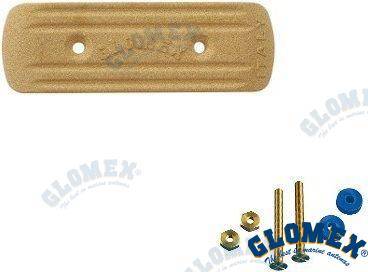 rectangular ground plate- 155x51x13 2