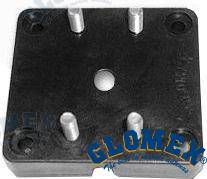 nylon mast support - insulation for