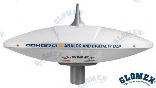 antena tv v9150 agc adhara 36db 370mm