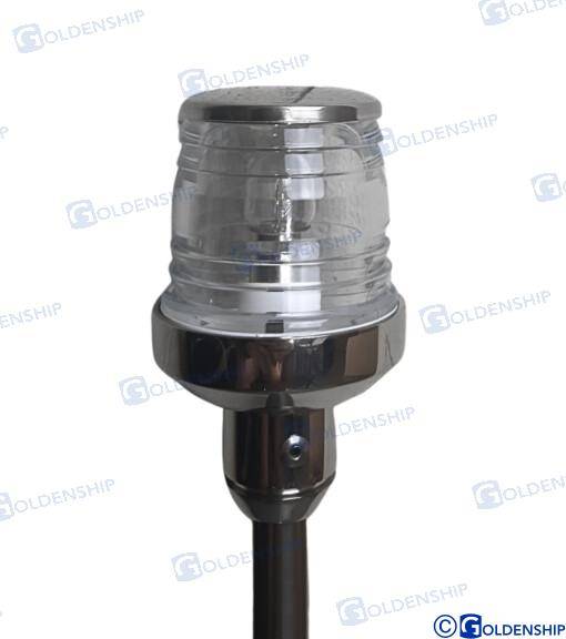 salokāms gaismas stabs 60 cm inox