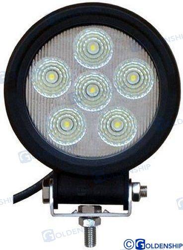 18w LED bāri plūdu gaismas melns