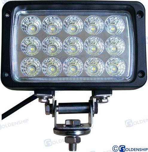 45w LED darba gaismas plūdu gaismas 316ss brac
