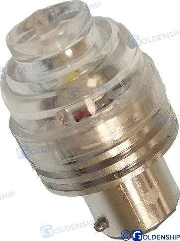 rezerves spuldze LED 12v-24v 2w ba15d balta