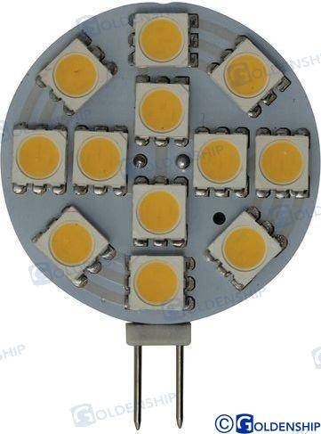 spuldze g4 horizontālā 12 LED 2,2w 12v