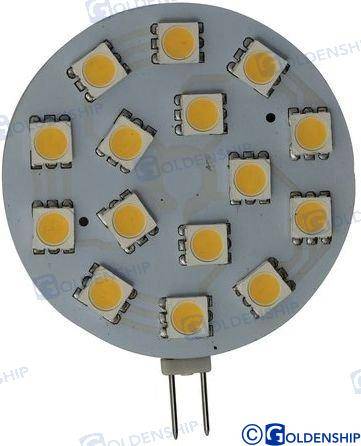 spuldze g4 vertikālā 15LED 3w 12/30v
