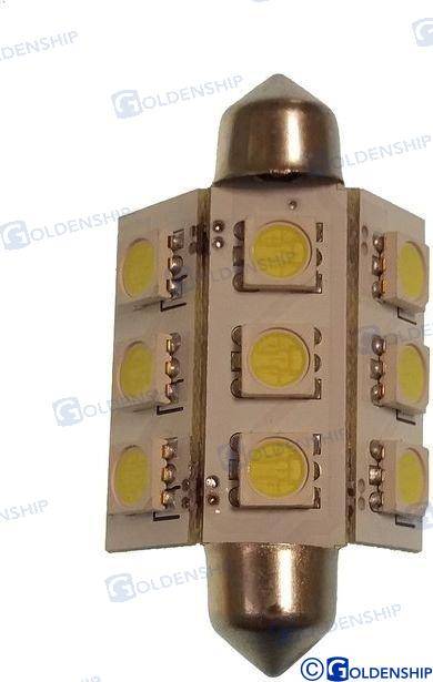 spuldze festoon 9LED 2w 10/30v