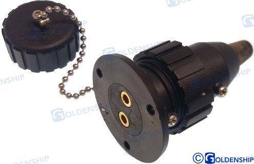 deck connector nylon 2p