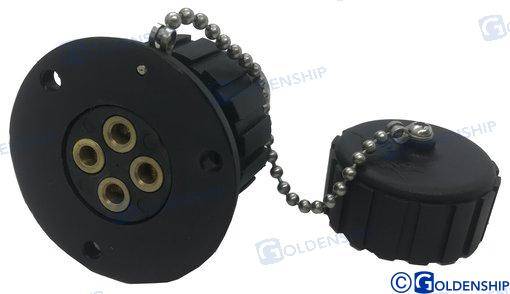 deck connector nylon 4p