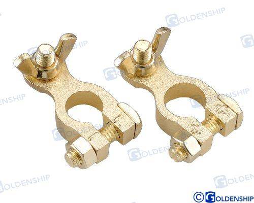 battery terminal brass (pair)