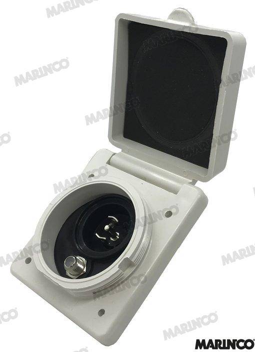 polycarbonate socket tel-tv