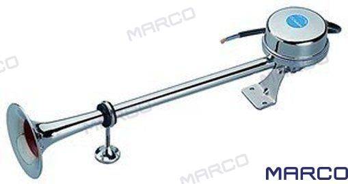 single trompet horn 24v.400mm.
