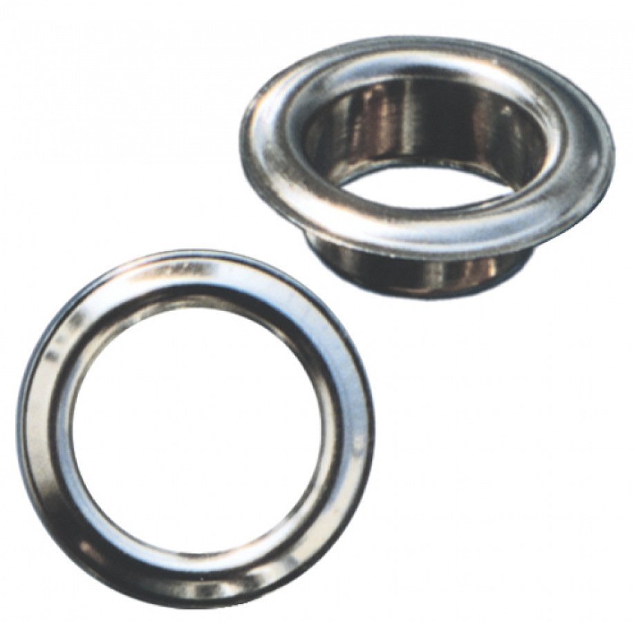 Nickel plated brass grommets