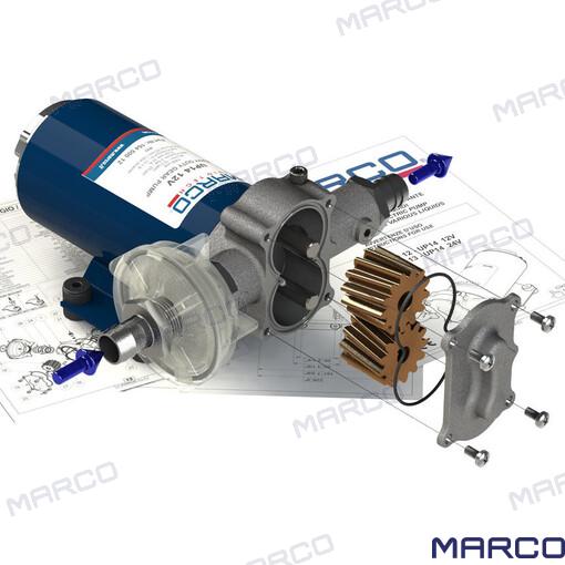 Marco Self-Priming Electric Pump for Water Transfer a/c System 33L/Min 12V