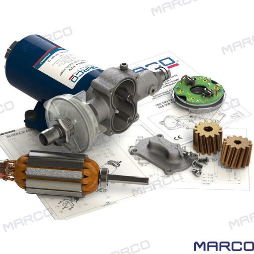 Marco Self-Priming Electric Pump for Water Transfer a/c System 33L/Min 12V