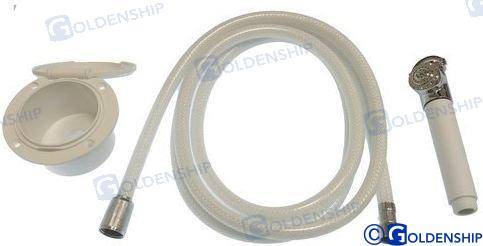 wall shower kit 2.5m hose