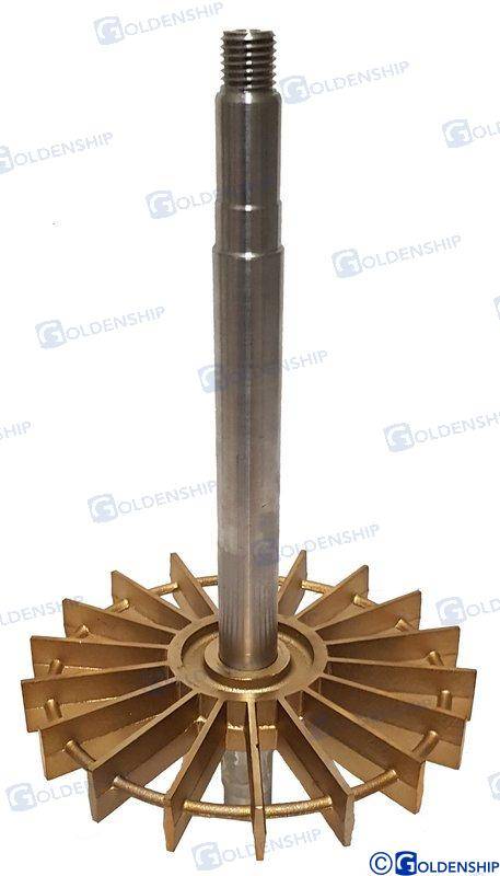 impeller with shaft