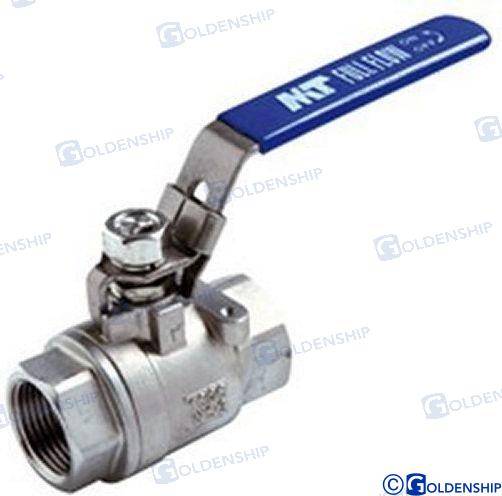 ball valve 1" stainless