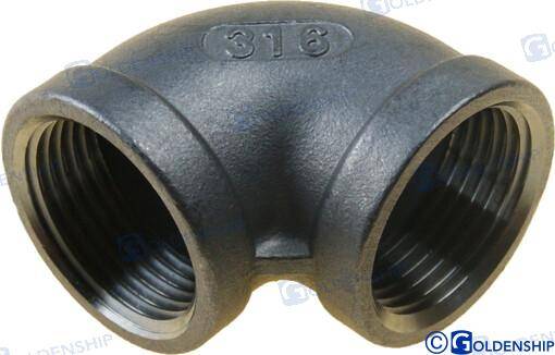 90d elbow banded aisi 316 3/4