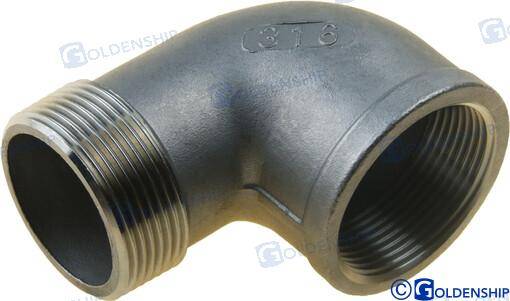 street elbow banded aisi 316 1-1/2