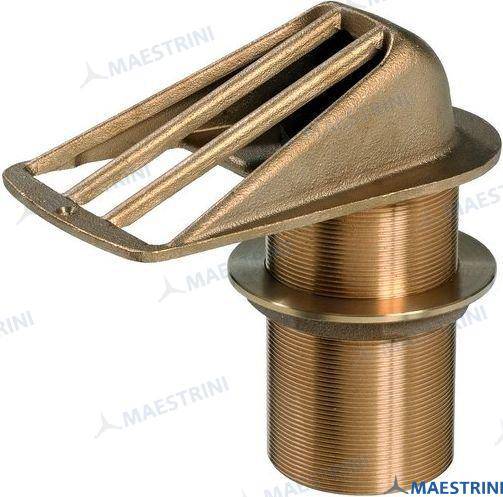 intake strainer high flow bronze 4"