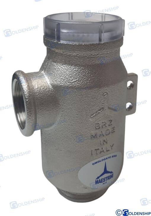 ūdens filtrs 1" bronzas