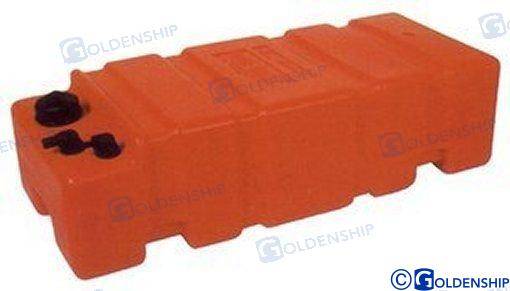 fuel tank titanio h22cm 75l