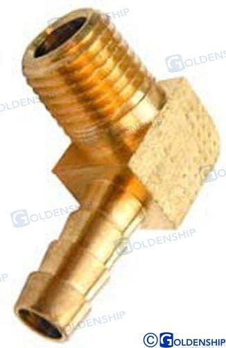 90d fuel elbow 3/8 npt xd.8mm (2pcs)
