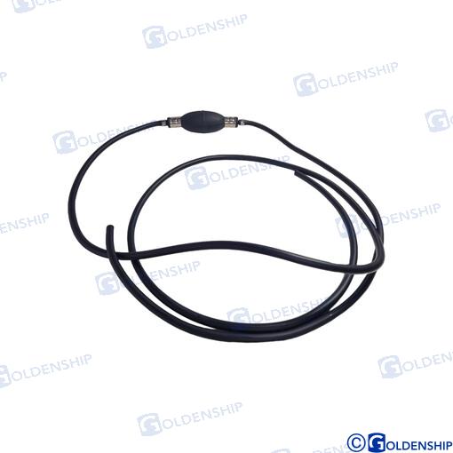 Fuel hose with pump D.6 mm, Length 2 meters