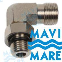 Cable management connector fitting 90d (2pcs)