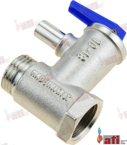 spiediena samazināšanas zils - 1/2" - darva. 8 ± 0