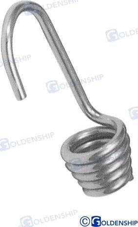 Nerūsējošā āķis 6 mm (2 gab.)