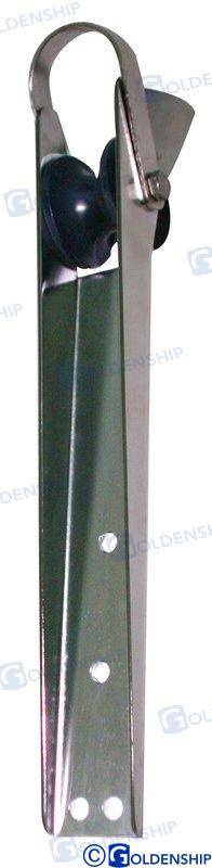 bow roller-mount ss304 584 x 97 mm