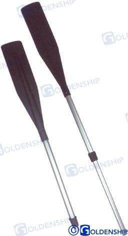 telescopic aluminium oar 130/185cm