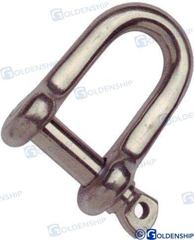 d shackle, screw pin 16mm (10pcs)