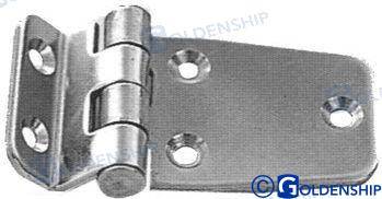 hinge,ss. 63x37x2x10mm (2pcs)
