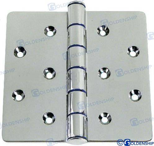 inox hinge 102x102mm