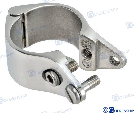 Slider for awning openable Ø 25.4mm AISI316 S.S. screw