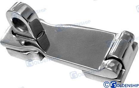 safety hasp 67 x 25 x 1,5mm swivel aisi316