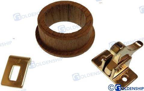 elbow catch & teak ring