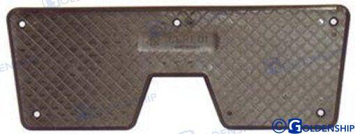 protection plate for outboard motor 225x85mm