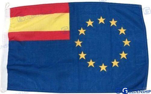 united europe/spain flag 30x45cm