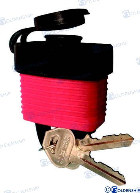 waterproof padlock