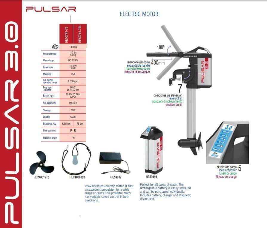 Electric motor HASWING PULSAR 3.0S