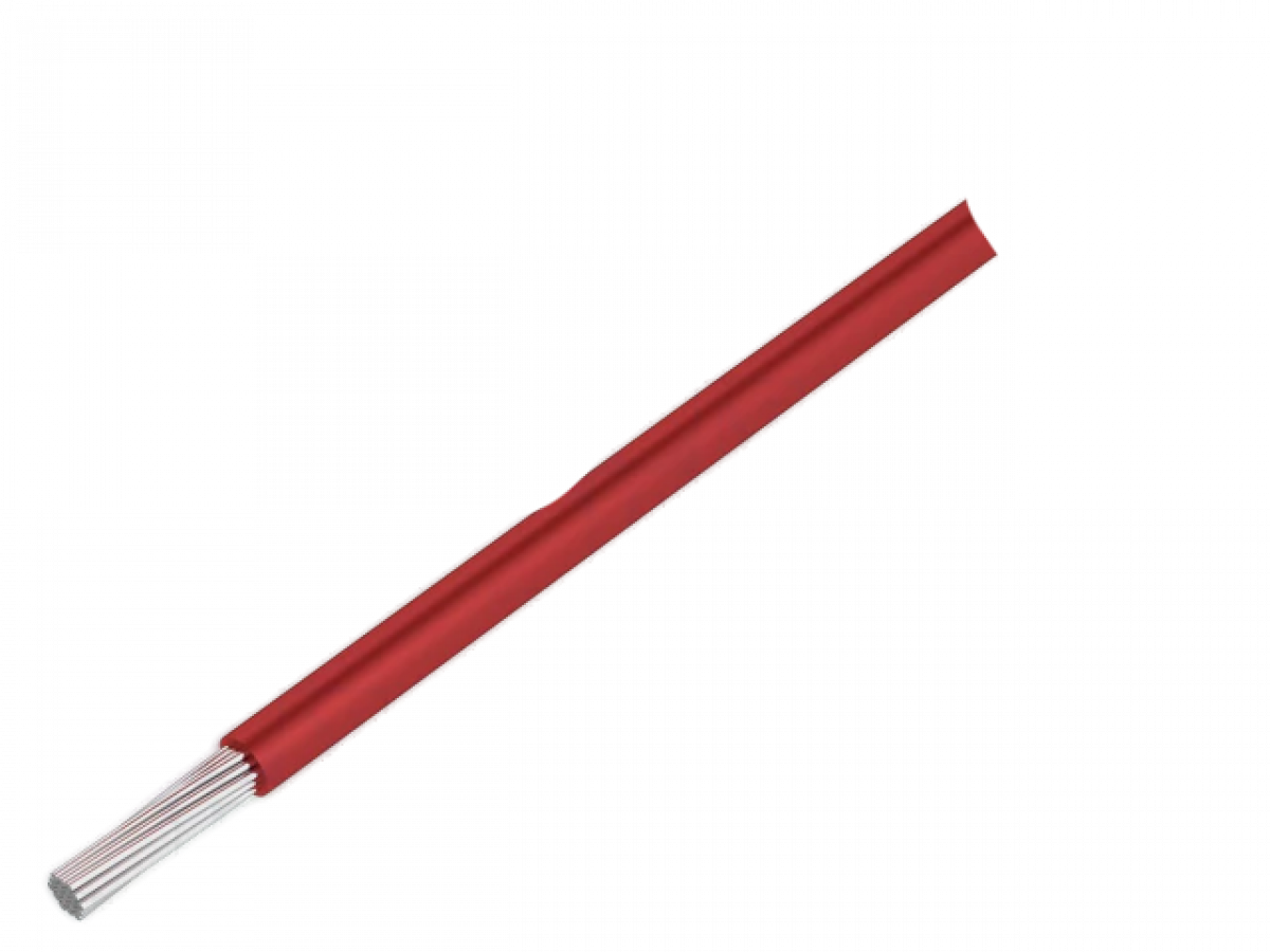 Wire 2.5mm2 - 14AWG silicone sheath - tinned copper - red OLFLEX. Price for 1m