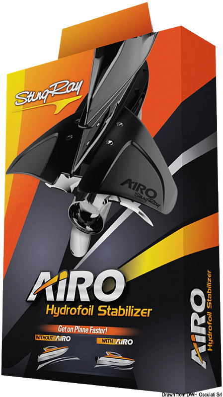 STINGRAY AIRO hydrofoil, 4-350hp, screw mounting, up to 6m