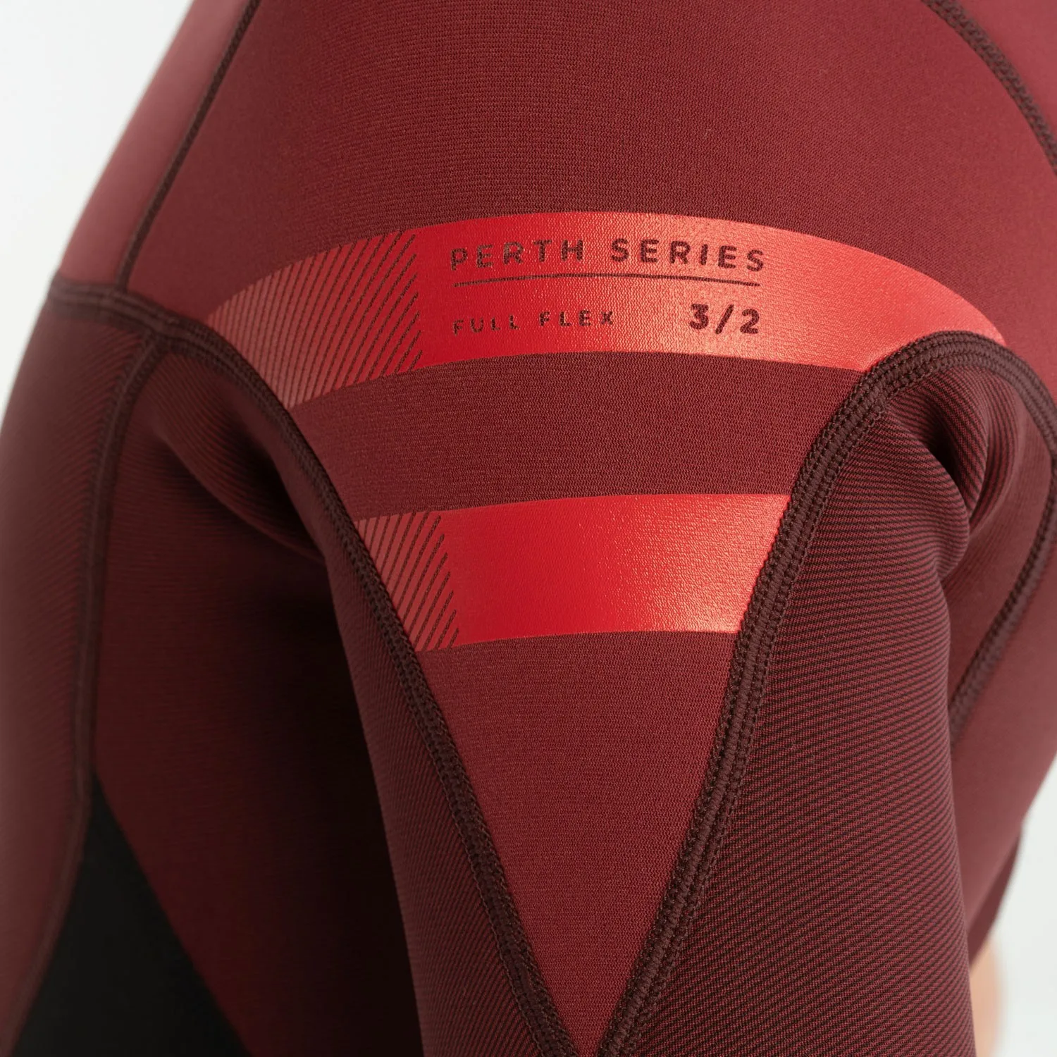 Wetsuit Perth 3/2mm Red Short, Size 2XL