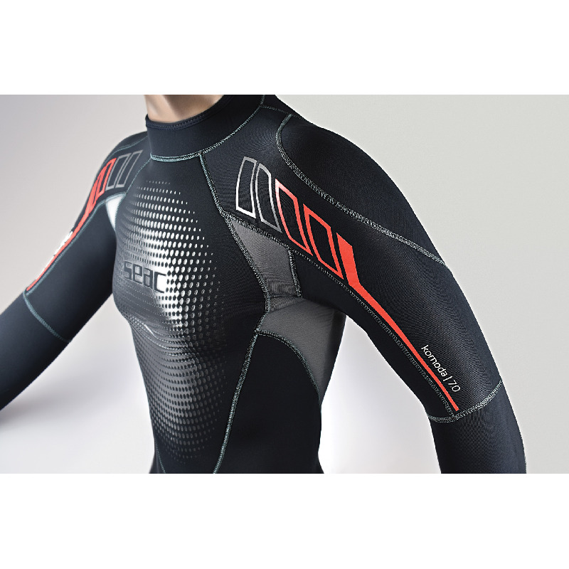 Wetsuit SEAC KOMODA One-Piece Man - 7mm thick - Size XXL - Class B (10-18 temperature)