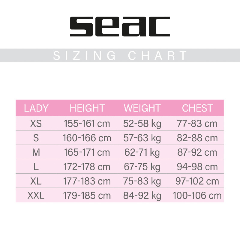 Гидрокостюм SEAC Relax Lady 2,2 мм, размер L