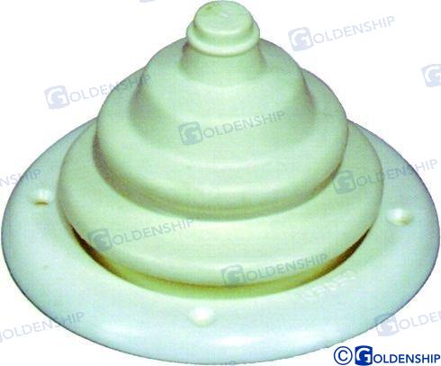 motorwell boot Ø105mm. (white)