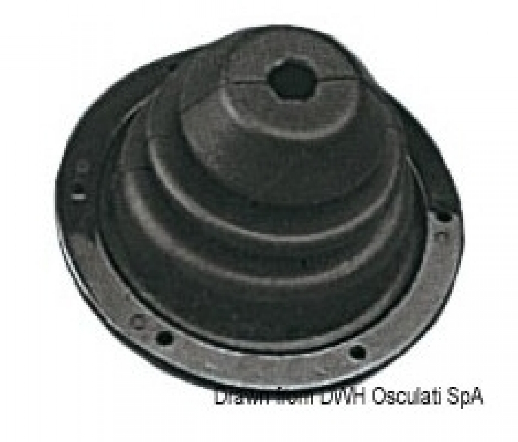 Instalācijas gofra ar plastmasas riņķi  Ø 140mm H80mm